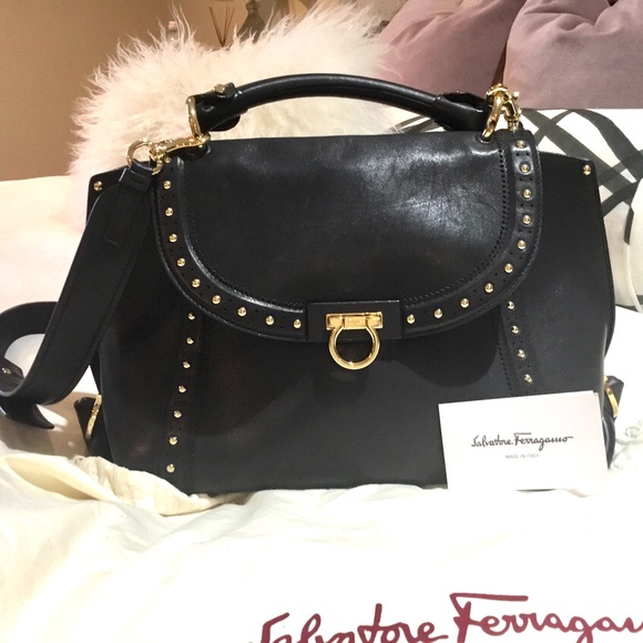 salvatore ferragamo soft sofia bag
